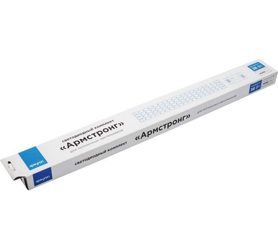 Комплект светодиодных линеек Apeyron Армстронг 4х9Вт, драйвер 36Вт, smd 5730, 3000К, 4х520мм 12-11