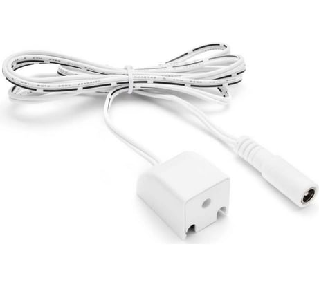 Коннектор Apeyron со шнуром 150см с разъемом DC 5,5х2,5 мама для подключения к блоку питания 24В 09-31