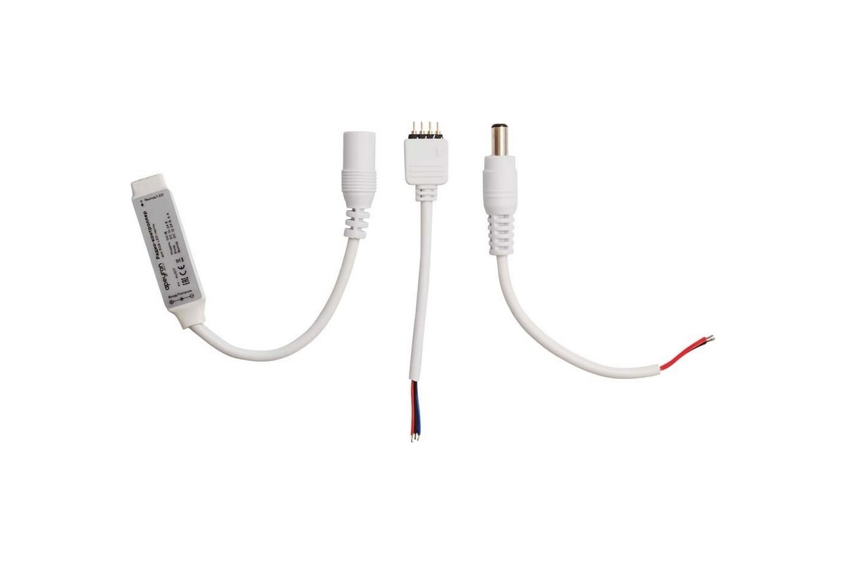 Мини-контроллер Apeyron RGB 12/24В, 72/144Вт, RF, пульт кнопочный 04-18 ...