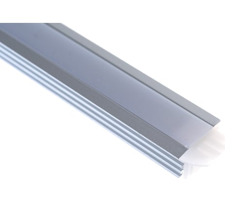 Алюминиевый врезной профиль Apeyron 12 мм глубокий для светодиодной ленты, 1 м. 3012 08-11