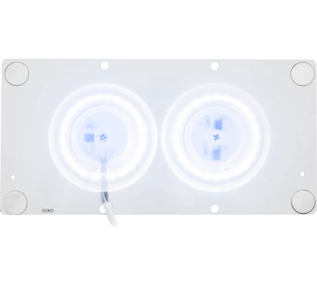 Светодиодная плата Apeyron 220В, 24Вт, прямоугольная с линзой, ХБ 02-23