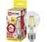 Светодиодная лампа IN HOME LED-A60-deco 7Вт 230В Е27 3000К 630Лм прозрачная 4690612008042 1