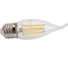 Светодиодная лампа IN HOME LED-СВЕЧА НА ВЕТРУ-deco 5Вт 230В Е27 3000К 450Лм прозрачная 4690612007649 2