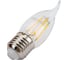 Светодиодная лампа IN HOME LED-СВЕЧА НА ВЕТРУ-deco 5Вт 230В Е27 3000К 450Лм прозрачная 4690612007649 3