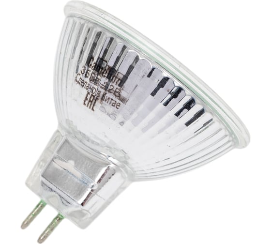 Галогенная лампа Camelion MR-16 35W 12V с защ.стеклом 2931