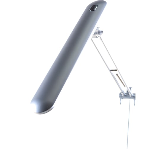 Настольный светильник Camelion KD-785 C03 серебро, LED, на струбцине 230В 12109