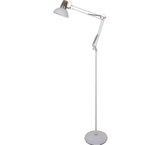 Напольный светильник Camelion KD-431F С71 Белый + хром Berlin 40Вт металл 13091