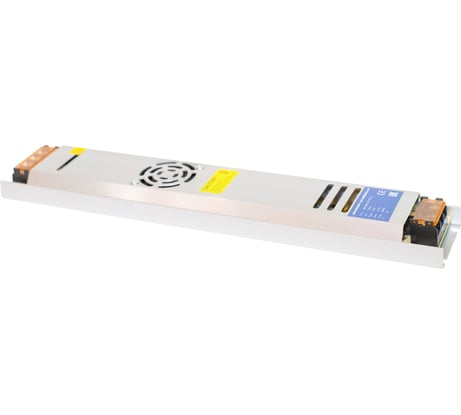 Интерьерный блок питания ELF 24В, 300Вт, ультратонкий металлический перфорированный корпус с кулером ELF-24300BEultra-JH