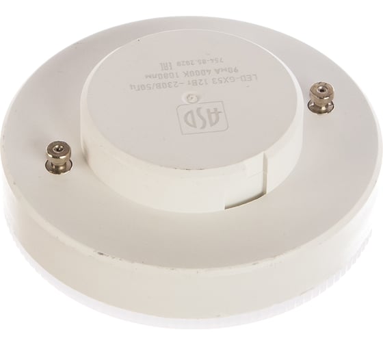Светодиодная лампа ASD LED-GX53-standard 12Вт 230В 4000К 1080Лм 4690612014425