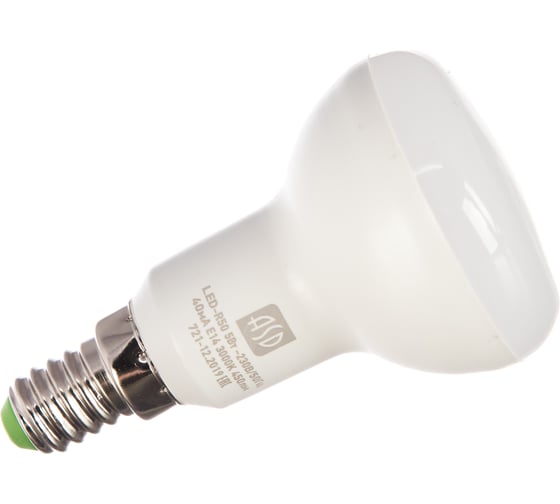 Светодиодная лампа ASD LED-R50-standard 5Вт 230В Е14 3000К 450Лм 4690612001531