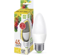 Светодиодная лампа ASD LED-СВЕЧА-standard 5Вт 230В Е27 3000К 450Лм 4690612003900