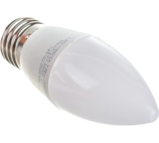 Светодиодная лампа ASD LED-СВЕЧА-standard 7.5Вт 230В Е27 3000К 675Лм 4690612003948