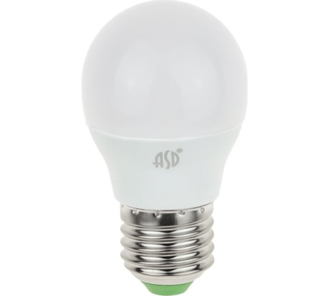Светодиодная лампа ASD LED-ШАР-standard 7.5Вт 230В Е27 4000К 675Лм 4690612003993