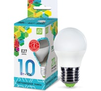 Светодиодная лампа ASD LED-ШАР-standard 10Вт 230В Е27 4000К 900Лм 4690612015620