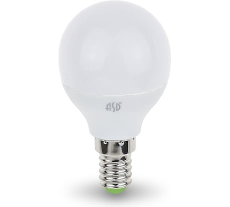 Светодиодная лампа ASD LED-ШАР-standard 3.5Вт 230В Е14 4000К 320Лм 4690612002033
