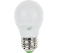 Светодиодная лампа ASD LED-ШАР-standard 3.5Вт 230В Е27 4000К 320Лм 4690612002040
