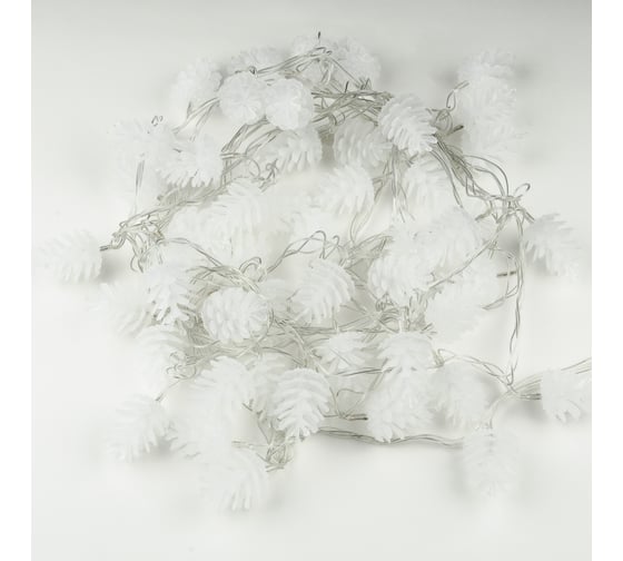 Светодиодная гирлянда Uniel uld-s0500-050/dta multi ip20 pine cones UL-00007193 1