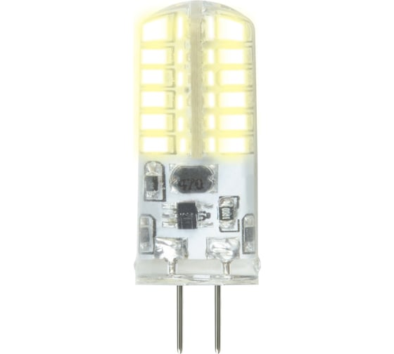 Светодиодная лампа Uniel led-jc-12/3w/3000k/g4/cl siz05tr UL-00010366 - выгодная цена, отзывы, характеристики, фото - купить в Москве и РФ