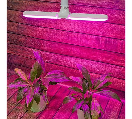 Светодиодная лампа Uniel для растений led-p65-16w/spsb/e27/fr/p2 plp32wh UL-00007406