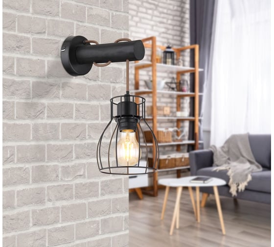 Настенный светильник GLOBO LIGHTING mina globo 15326NWB