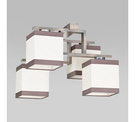 Потолочный светильник TK Lighting 409 Lea gray 4 00000067904