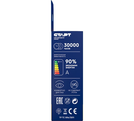 Светодиодная лампа СТАРТ eco led цоколь gx53 14w теплого белого свечения 19014