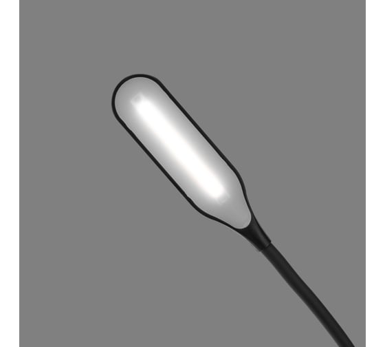 Настольный светильник REXANT Click 4Вт, LED, 4000К, диммируемый 3 ступени, заряжаемый, на прищепке, черный 609-033