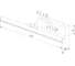 Настенный светодиодный светильник Elektrostandard monza 4000к 40128/led белый a064136 2