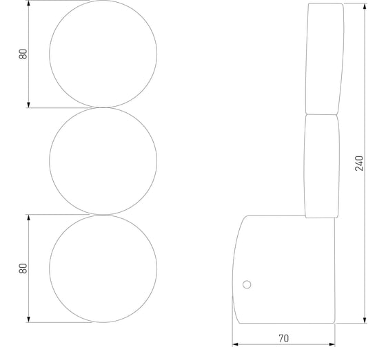 Настенный светодиодный светильник Elektrostandard brioni 40130/led золото a064594
