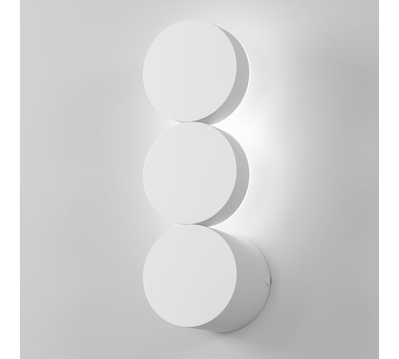 Настенный светодиодный светильник Elektrostandard brioni 40130/led белый a064595