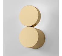 Настенный светодиодный светильник Elektrostandard brioni 40131/led золото a064598