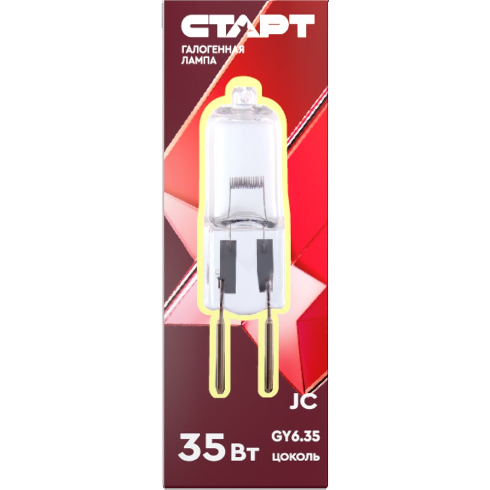 Галогенная лампа СТАРТ капсульного типа цоколь g4 12v 35w 12392 ...