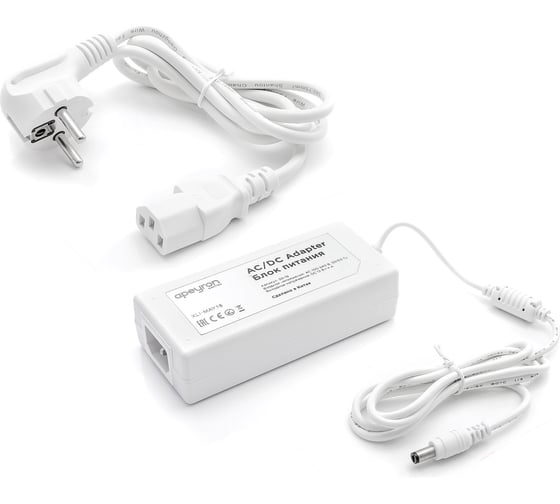 Комплект светодиодной ленты Apeyron 12В, smd 5050, 30 д/м, IP20, 5 м, холодный белый 10-40