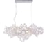 Подвесной светильник Crystal lux Deseo SP15 L1400 Silver 1