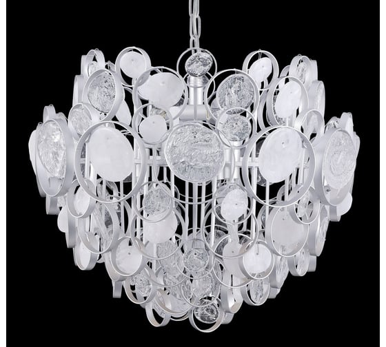 Подвесной светильник Crystal lux Deseo SP6 D460 Silver