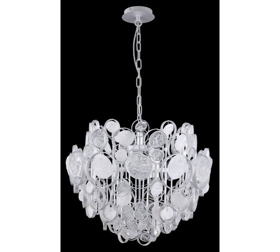 Подвесной светильник Crystal lux Deseo SP6 D460 Silver