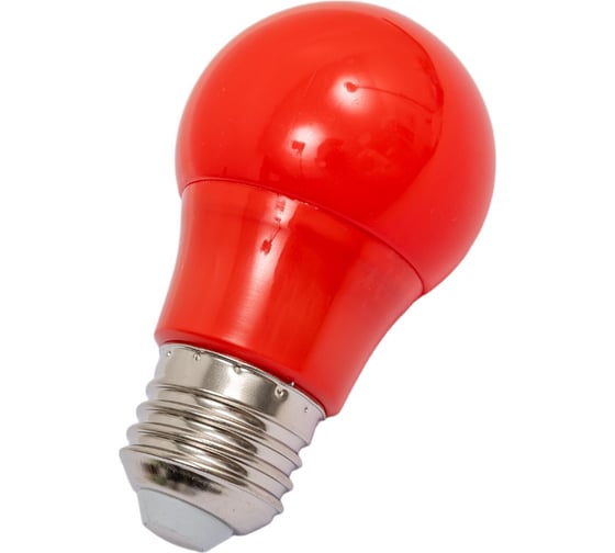 Светодиодная цветная лампа HOROZ ELECTRIC SPECTRA 3W Красный E27 175-250V 001-017-0003 HRZ00000010 1