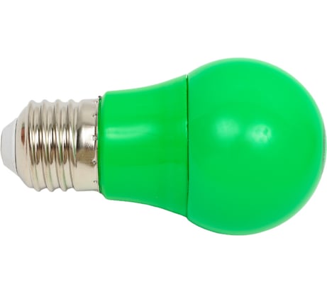 Светодиодная цветная лампа HOROZ ELECTRIC SPECTRA 3W Зелёный E27 175-250V 001-017-0003 HRZ00000009