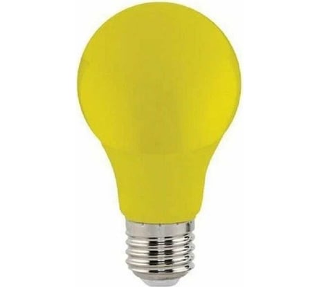 Светодиодная цветная лампа HOROZ ELECTRIC SPECTRA 3W Жёлтый E27 175-250V 001-017-0003 HRZ00000007