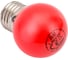 Светодиодная цветная лампа HOROZ ELECTRIC RAINBOW 1W Красный E27 220-240V 001-017-0001 HRZ00002312 5