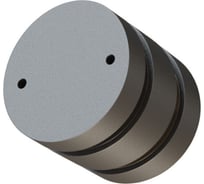 Круглый шарнирный коннектор Elektrostandard Slim magnetic для накладного шинопровода (чёрный) a063966