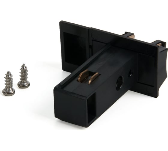 Соединитель для круглого шарнирного коннектора Elektrostandard Slim magnetic (чёрный) a063967