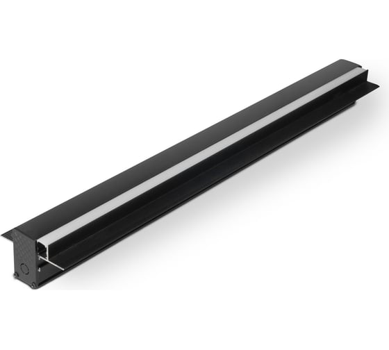 Встраиваемый шинопровод Elektrostandard Slim magnetic с местом под светодиодную ленту (чёрный) (2м) a063990