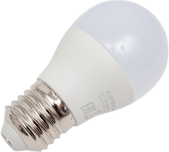 Светодиодная диммируемая лампа dimmable 7w 4200k e27 (g45) Elektrostandard a063766