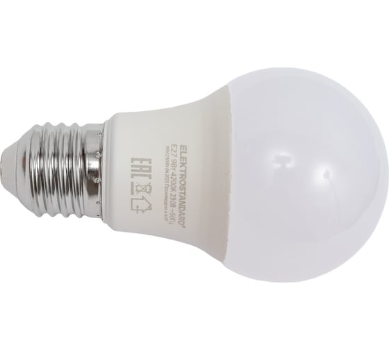 Светодиодная диммируемая лампа dimmable 9w 4200k e27 (а60) Elektrostandard a063769
