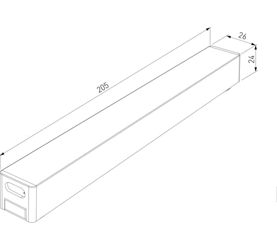 Блок питания Elektrostandard Flat magnetic 100w (черный) a063730