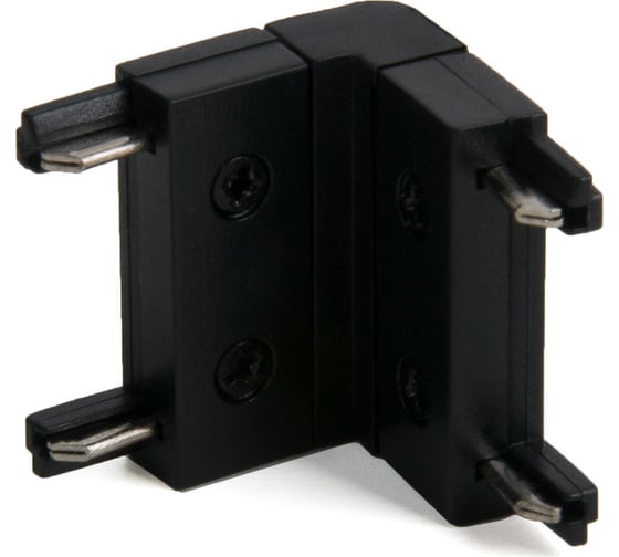 Угловой внутренний коннектор Elektrostandard Flat magnetic для накладного шинопровода (черный) a063737