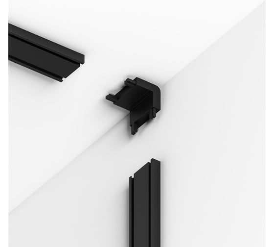 Угловой внутренний коннектор Elektrostandard Flat magnetic для накладного шинопровода (черный) a063737 1
