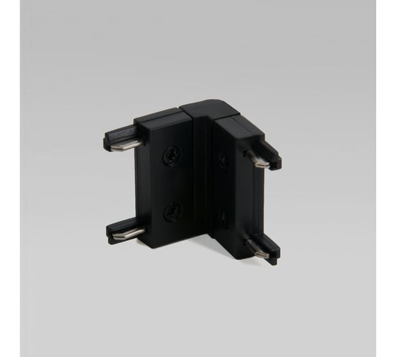 Угловой внутренний коннектор Elektrostandard Flat magnetic для накладного шинопровода (черный) a063737