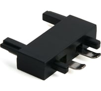 Коннектор для четырёхстороннего соединителя накладного шинопровода Elektrostandard Flat magnetic (чёрный) a063739